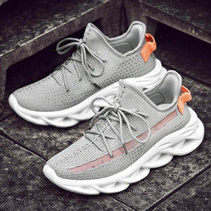 PEGASUS X2 Wave Runner Sneakers - Grey/White/Orange